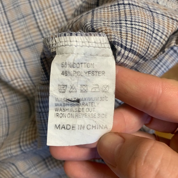 Gray Plaid Mini Dress w/Buttons- Size 6 - Picture 13 of 16